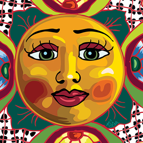 MADRE SOL art Print on Canvas