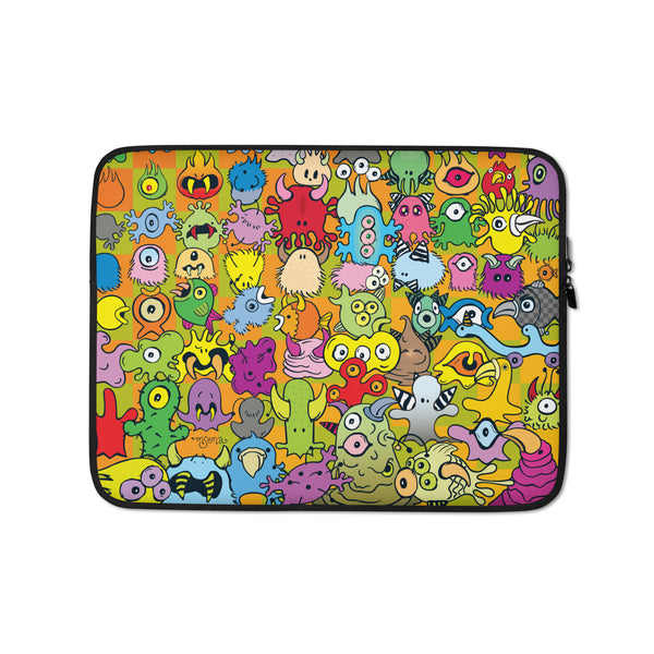 Laptop Case "Monster Chart"