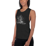 SLITHERY THINGS art Women's Muscle Tank