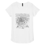 SUNFLOWER AT SEA art T-Shirt