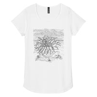 SUNFLOWER AT SEA art T-Shirt