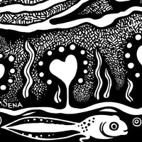 14 DAYS OF HEARTS No. 9 art T-Shirt