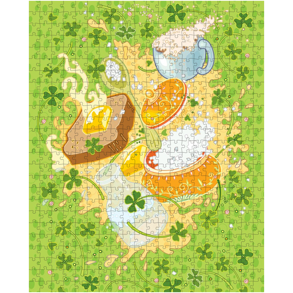 CLOVER TEA AND TOAST art 500pc Puzzle