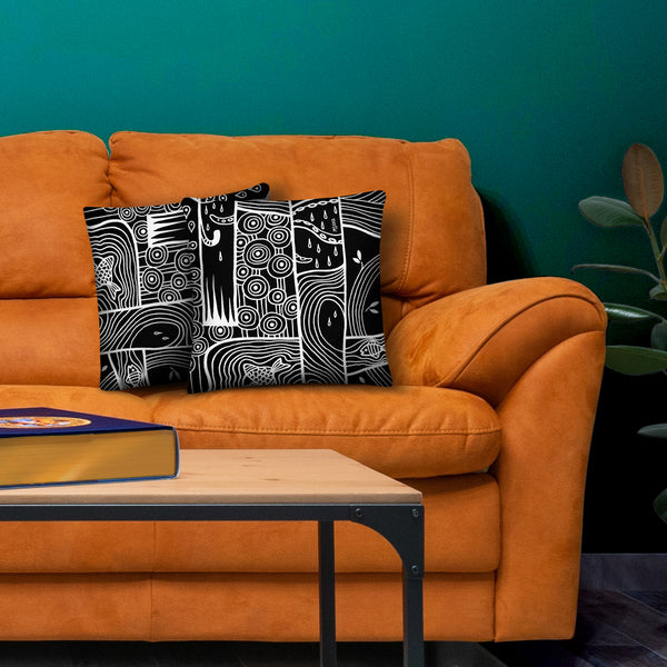 GRAND ILLUSION art Premium Throw Pillow