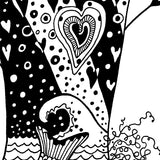 HEARTS GROW ON TREES art T-Shirt
