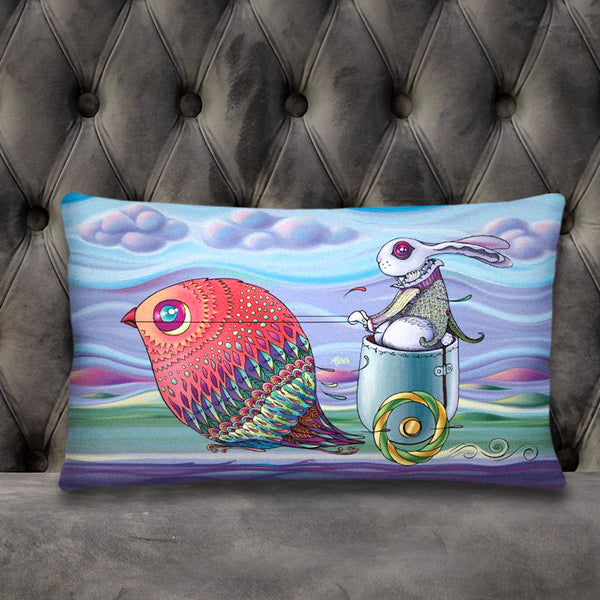 PARTRIDGE AND THE RABBIT Lumbar Pillow