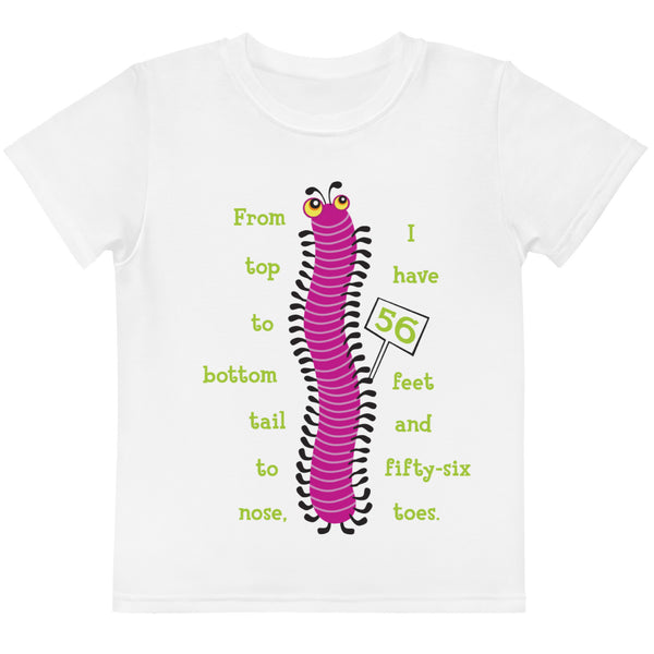 56 TOES art Kids Tees