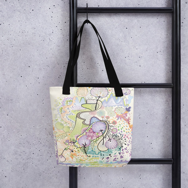 COTTON AND DANDELIONS art Tote Bag