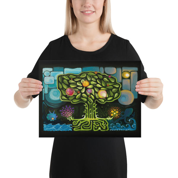 CREATION art Print on Canvas