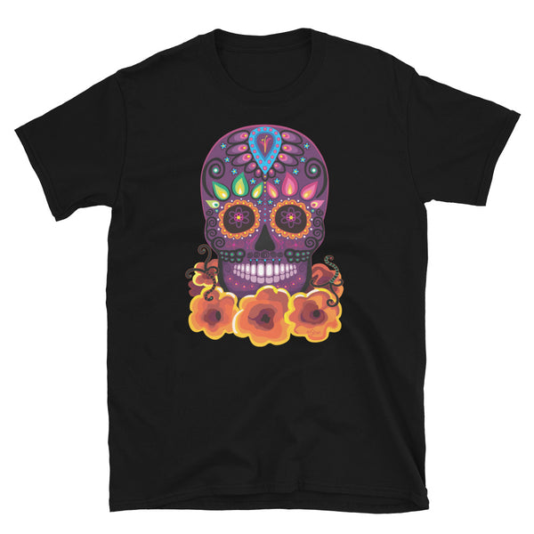 MUERTO CON MARIGOLDS art T-Shirt