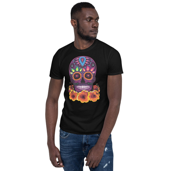 MUERTO CON MARIGOLDS art T-Shirt