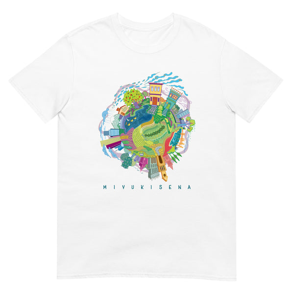 THE WORLD IS FLAT art T-Shirt