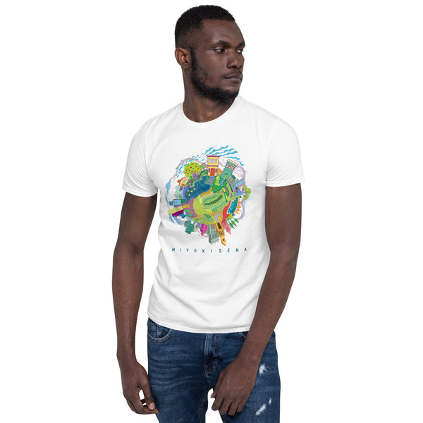 THE WORLD IS FLAT art T-Shirt