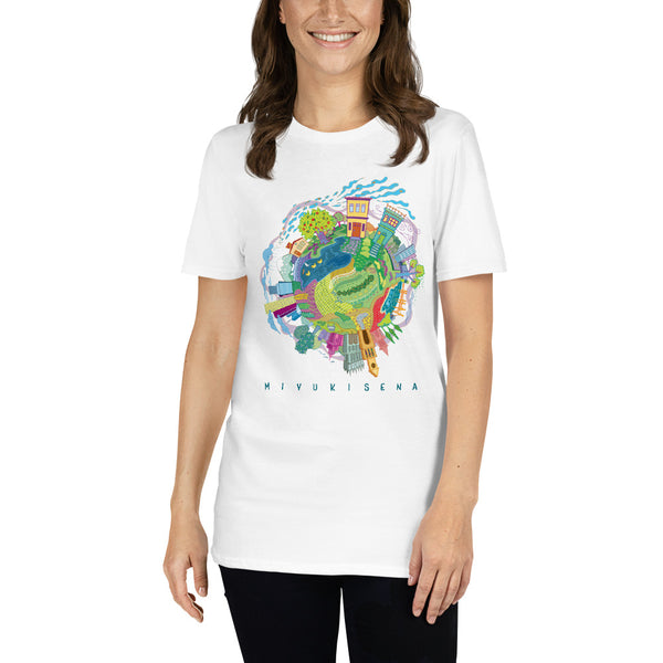 THE WORLD IS FLAT art T-Shirt