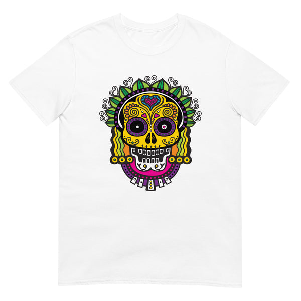 AZTEC SKULL art T-Shirt