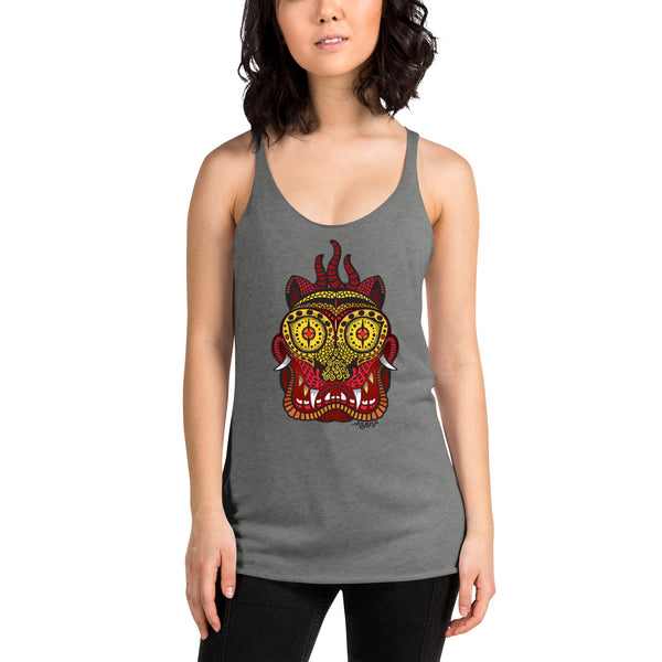 KOREAN TIGER MASK art Tank Top