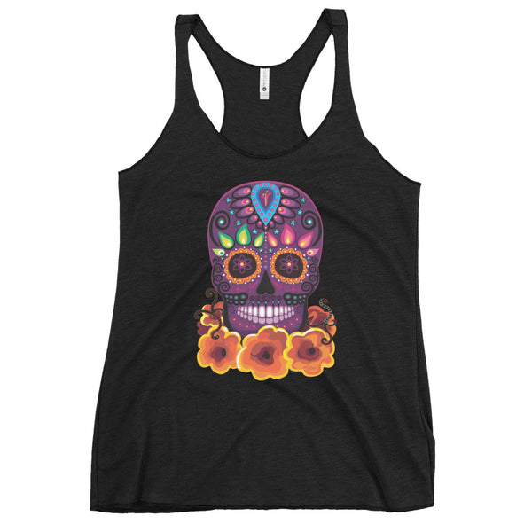 MUERTO CON MARIGOLDS art Tank Top