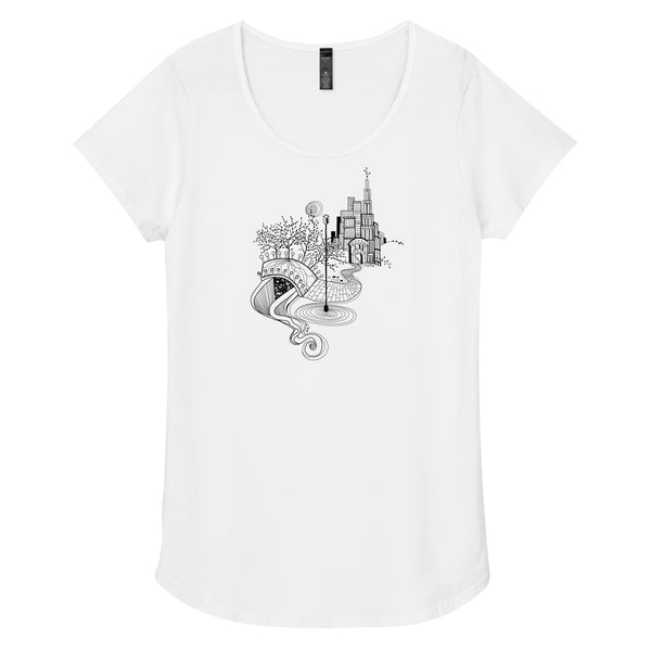 UNIVERSE UNDER THE BRIDGE art T-Shirt