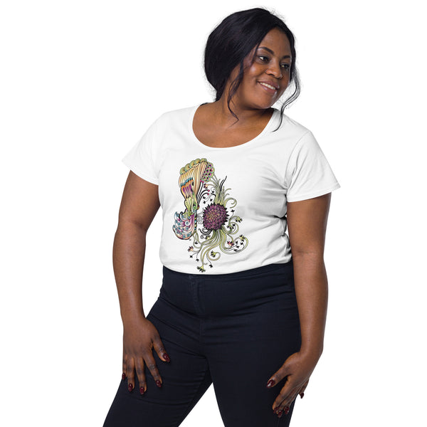 BUTTERFLY AND CHRYSANTHEMUM art T-Shirt